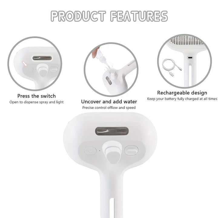 Self-cleaning Pet Brush