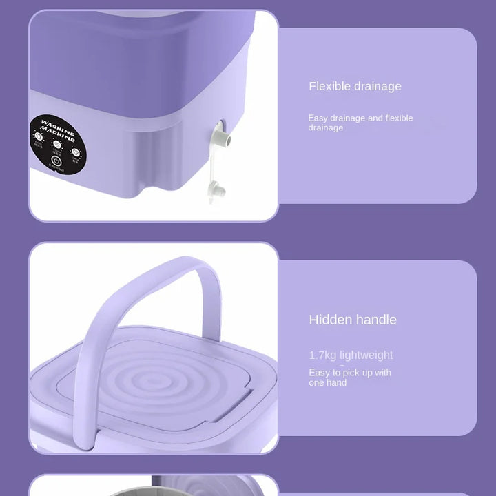 Portable Folding Washing Machine